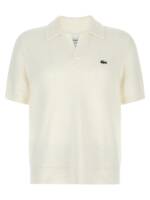 Lacoste Bouclé Knitted Polo Shirt