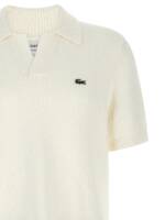 Lacoste Bouclé Knitted Polo Shirt