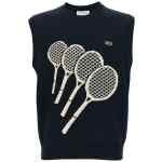 Lacoste Jacquard Cotton Vest