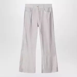 Acne Studios Casual check trousers Beige Multi
