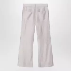 Acne Studios Casual check trousers Beige Multi
