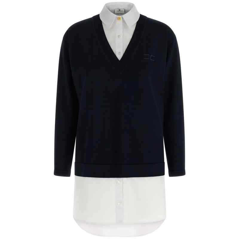 AM09T56E2EF7_01_M_2025-07-15T10-37-25.748Z Elisabetta Franchi Multi-layered Dress