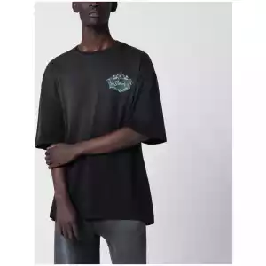 AMIRI Black Cotton T-Shirt With Logo
