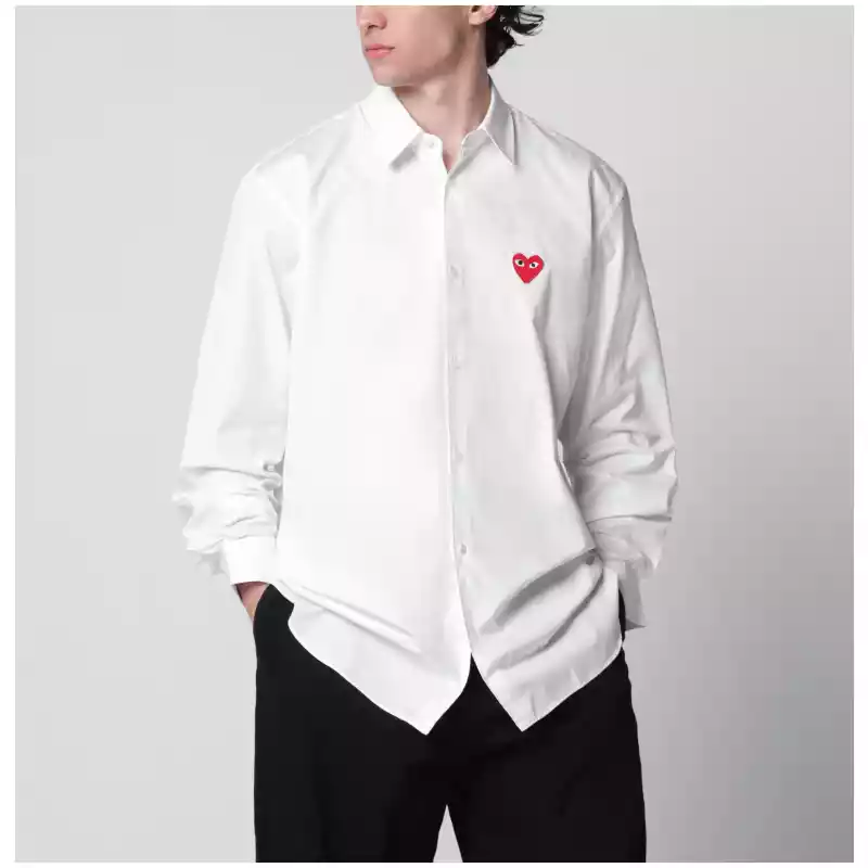 Comme des Garçons Shirt White cotton shirt