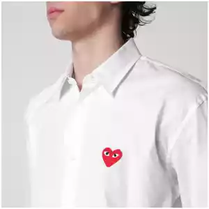 Comme des Garçons Shirt White cotton shirt