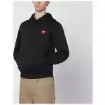 Comme des Garçons Shirt Black hooded sweatshirt
