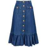 Valentino Garavani Denim Skirt