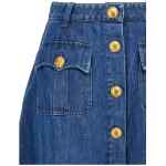 Valentino Garavani Denim Skirt