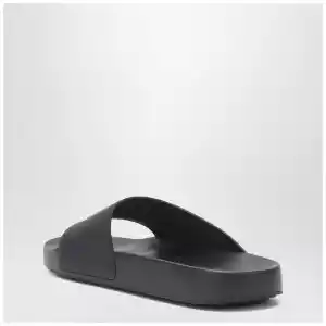 Givenchy Label flat mules in black rubber