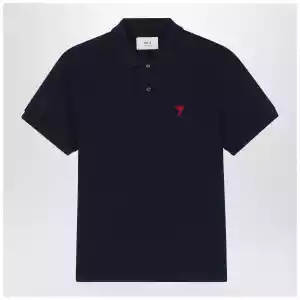 Ami Paris Polo Ami De Coeur midnight blue