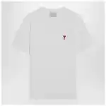 Ami Paris Ami De Coeur white T-shirt