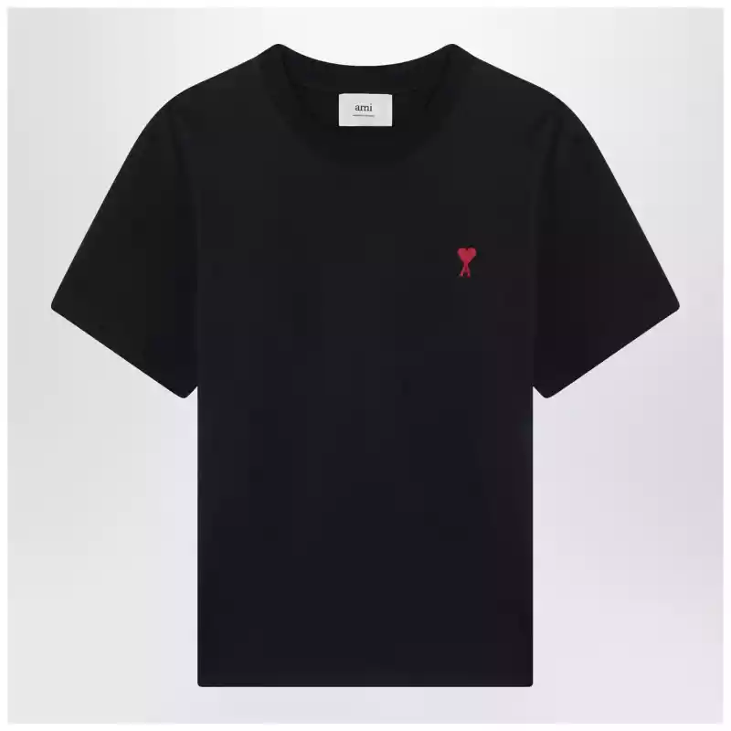 Ami Paris Ami De Coeur night blue t-shirt