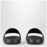 Givenchy Black rubber Label Slide flat mules