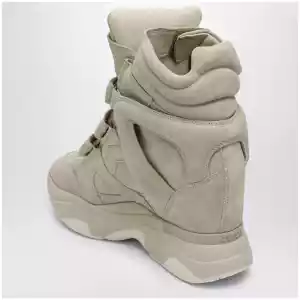 ISABEL MARANT Balskee high-top sneakers in suede beige