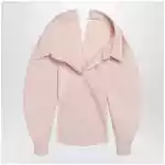 Givenchy Pink cut-out poplin shirt