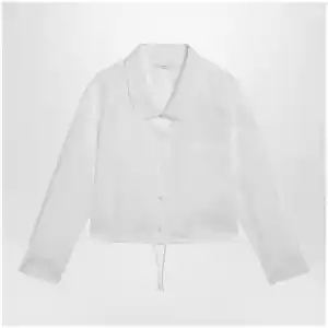 Givenchy White short poplin shirt