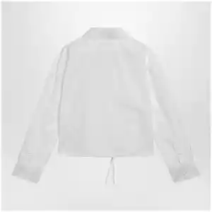Givenchy White short poplin shirt