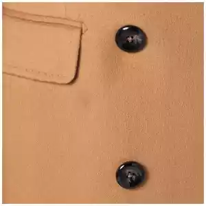 Tagliatore Beige wool and cashmere double-breasted coat