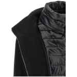 Herno Lamé Thread And Wool Coat