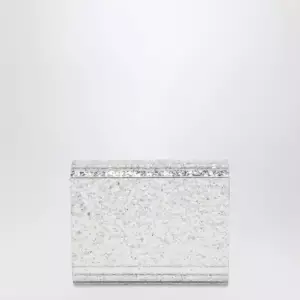 Jimmy Choo Champagne-coloured Candy clutch