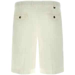 Pt Torino Stretch Cotton Bermuda Shorts