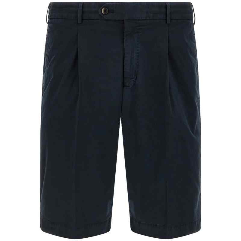 Pt Torino Stretch Cotton Bermuda Shorts