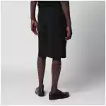 PT Torino Black cotton Bermuda shorts
