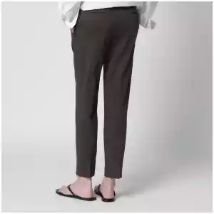 PT Torino Brown cotton trousers
