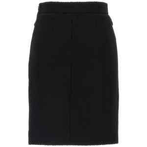 Chloé Bouclé Wool Skirt