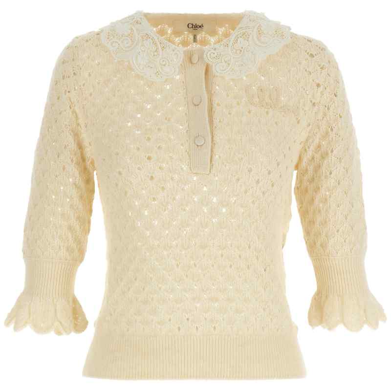Chloé ChloÉ Pointelle Knit