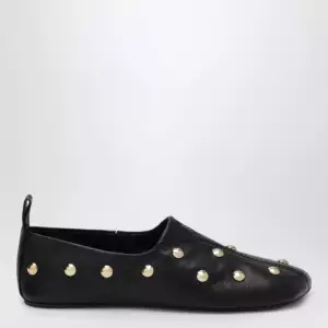Chloé Black Rita ballerinas in studded leather