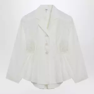 Chloé Ivory silk-blend blouse