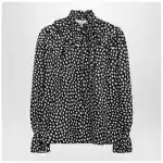 Chloé Polka-dot silk blouse
