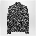 Chloé Polka-dot silk blouse