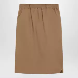 Chloé Beige midi pencil skirt
