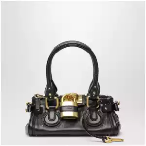 Chloé Small black Paddington leather bag