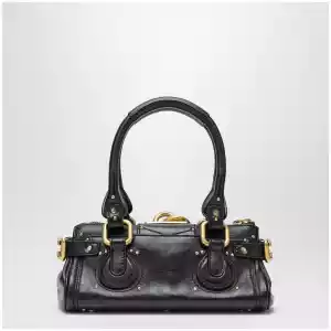 Chloé Small black Paddington leather bag