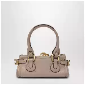 Chloé Small pink leather Paddington bag
