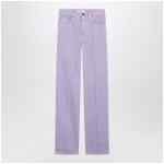 Chloé Straight jeans in lavender organic cotton denim