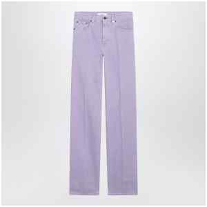 Chloé Straight jeans in lavender organic cotton denim