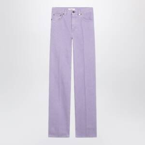 Chloé Straight jeans in lavender organic cotton denim