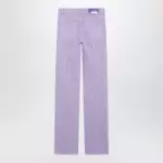 Chloé Straight jeans in lavender organic cotton denim