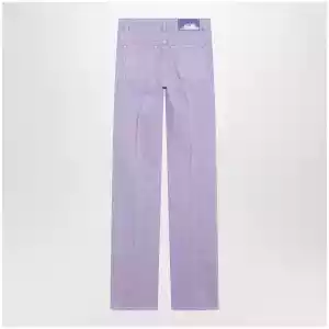 Chloé Straight jeans in lavender organic cotton denim