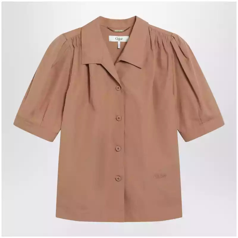 Chloé Reef Shell cotton shirt