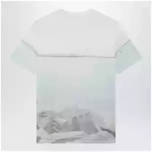 Chloé Crewneck logo T-shirt in cotton jersey, Iconic Milk