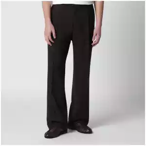 PT Torino Brown wool trousers