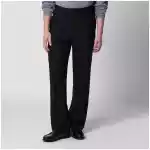 PT Torino Black wool trousers