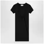 Coperni Black mini dress with heart