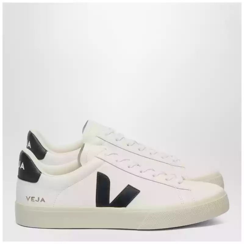VEJA Campo sneakers in white and black leather