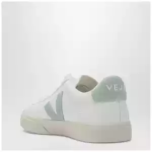 VEJA Campo sneakers in white and matcha leather